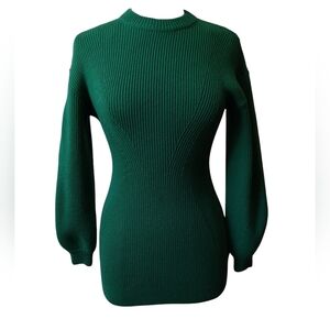 Green Dress Paris Atelier Mini Sweater XS